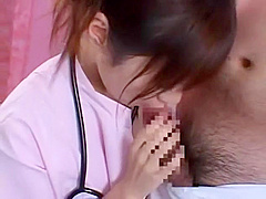 Crazy Japanese model in Hottest Handjob, Maid JAV video