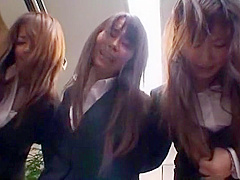 Crazy Japanese slut Ai Naoshima, Ryo Asaka, Aoi Buruma in Amazing teens 18+, Cumshot JAV scene