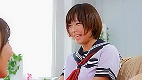 Crazy Japanese whore Mana Sakura in Horny teens 18+, Threesome JAV scene