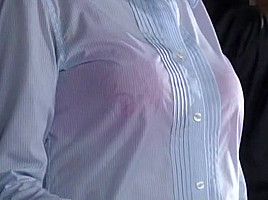 Crazy homemade Interview, Public adult video