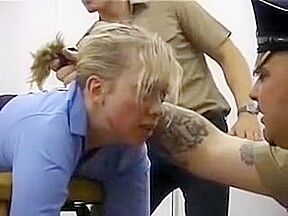 Crazy homemade Military, Blonde porn clip