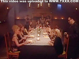 Crazy pornstars Nikki Anderson, Ursula Moore and Judith Kostner in hottest blowjob, stockings porn movie