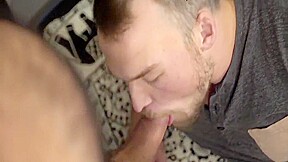 Creep Stepdad Unloads Warm Spunk On Stepsons Face
