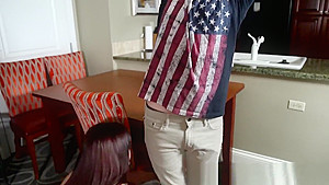 Cuckolding girlfriend banged passionately