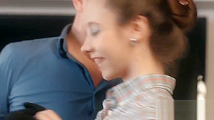Cuddly college girl is tempted and banged by older mentor