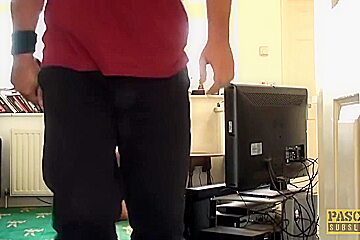Cuffed Submissive Milf Rina Ellis Rocked By Penis