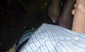 Cum on feet in public