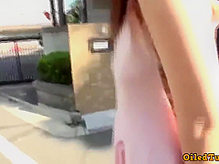 Cute Japanese teen 18+ Girl In Black Swimsuit