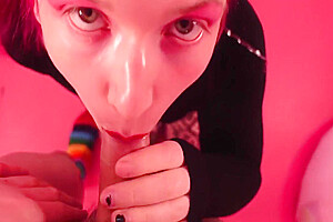 Cute Redhead Tranny Pinky Chubby Ass Blowjob Cumshot Pov 5 Min