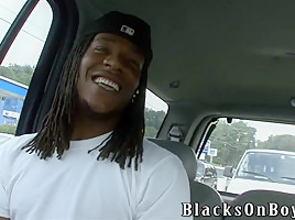 Cute Twink Jordan Pierce Goes Black