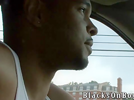 Cute Twink Jordan Pierce Goes Black