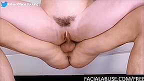 Cute Whore Gets a Rough Facefuck & Painal