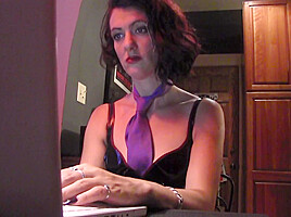 Cute blonde teen 18+ is a slave to this BDSM orgy by Submissive lesbian games