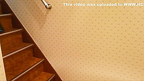 Cute tranny spraying booty juice on BBC dildo