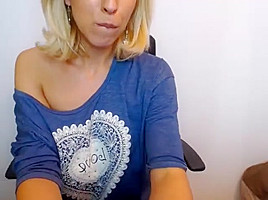 Cutie Blonde Likana Solo Webcam Show