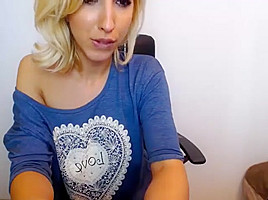 Cutie Blonde Likana Solo Webcam Show