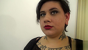 Debased chubby submissive