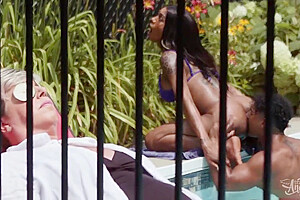 Deep Digging In The Wet Ass Of With Leilani Li, Lei Lani And Sexy Ebony