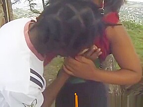 Deepthroat And Fingering With African Whore With Big Ass