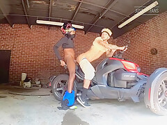 Delicious Black Biker Boy Porn