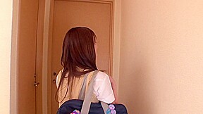 Delicious Japanese brunette enjoys suckling her man's cock by Pov made in Japan