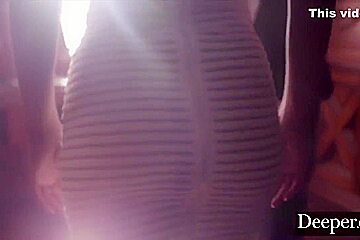 Demi Ambushes Boyfriend With Ebony Reverse G - Ana Foxxx, Scarlit And Demi Sutra