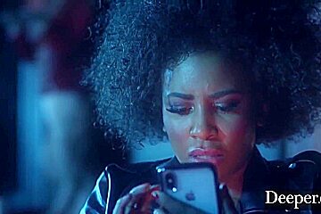 Demi Ambushes Boyfriend With Ebony Reverse G - Ana Foxxx, Scarlit And Demi Sutra