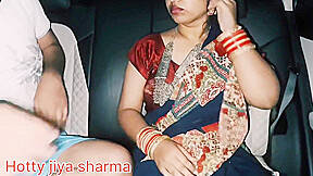 Desi Bhabhi Fucked Publicly In The Car With Indian Roleplay