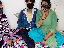 Desi Foursome Do Desi Indian Bhabhi Ki Chudai With Asian Milf