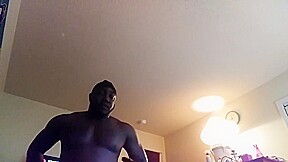 Dicking her down while her ex bf seating in the livingroom 