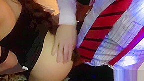 Dirty slags suck and fuck large dicks in public