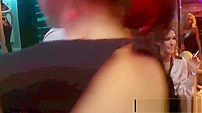 Dirty slags suck and fuck large dicks in public