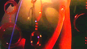 Disco slut Leya gets an anal pounding and creampie