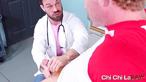 Doctor Seduces Hairy Blond Patient Bennett Anthon With James Fox