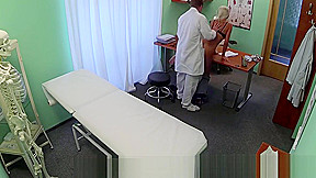 Doctor pussy fucks his wife in his office