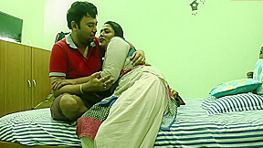 Dont Say No! My Wife Not At Home    Let Me Fuck!! Desi Maid Sex