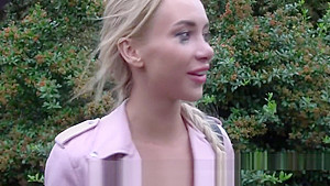 Dude banged blonde Russian hitchhiker