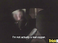 Ebony Chick Tricked Into Banging Cop