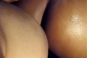 Ebony Girls Are Feeling Their Tight Pussies With Strapon