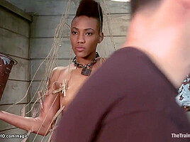 Ebony Trained And Whipped With Nikki Darling