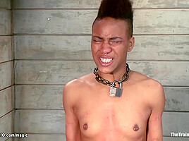 Ebony Trained And Whipped With Nikki Darling