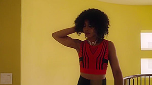 Ebony chick Misty gets pussy licked and banged