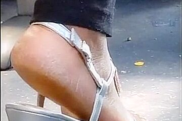 Ebony women's sexy ass arch feet (making my dick rock hard)