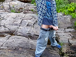 Edging session on the banks of the river #17