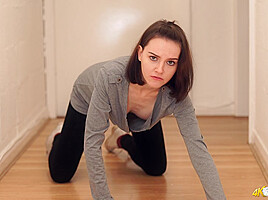 Emily in I Want A Pay Rise - DownblouseJerk