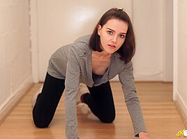Emily in I Want A Pay Rise - DownblouseJerk