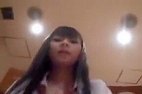 Enchanting With Tiny Tits Sucks And Fucks A Fat