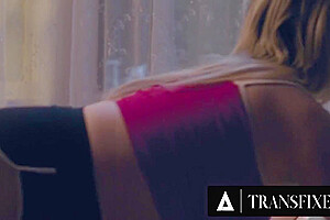 Erica Cherry - Trans teen 18+ Lets Her Cis Bff Play With Her Cock During Sleepover W Cumshot