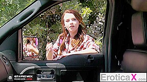 EroticaX - Hitchhiking Beauty Makes Love To Stranger