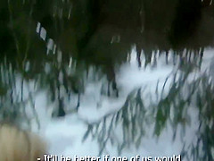 European beauty tastes jizz after POV sex